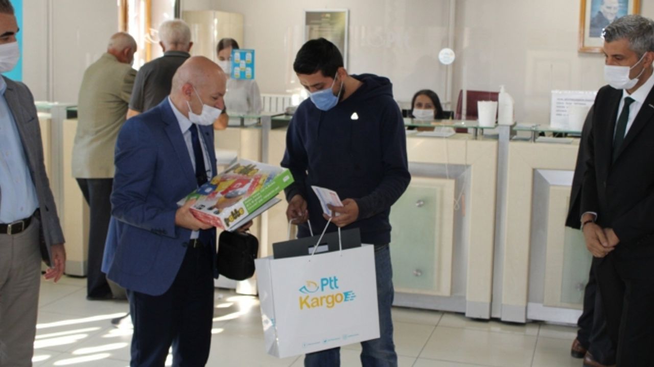 Aydın PTT´den 181. yılında 181. müşterisine hediye