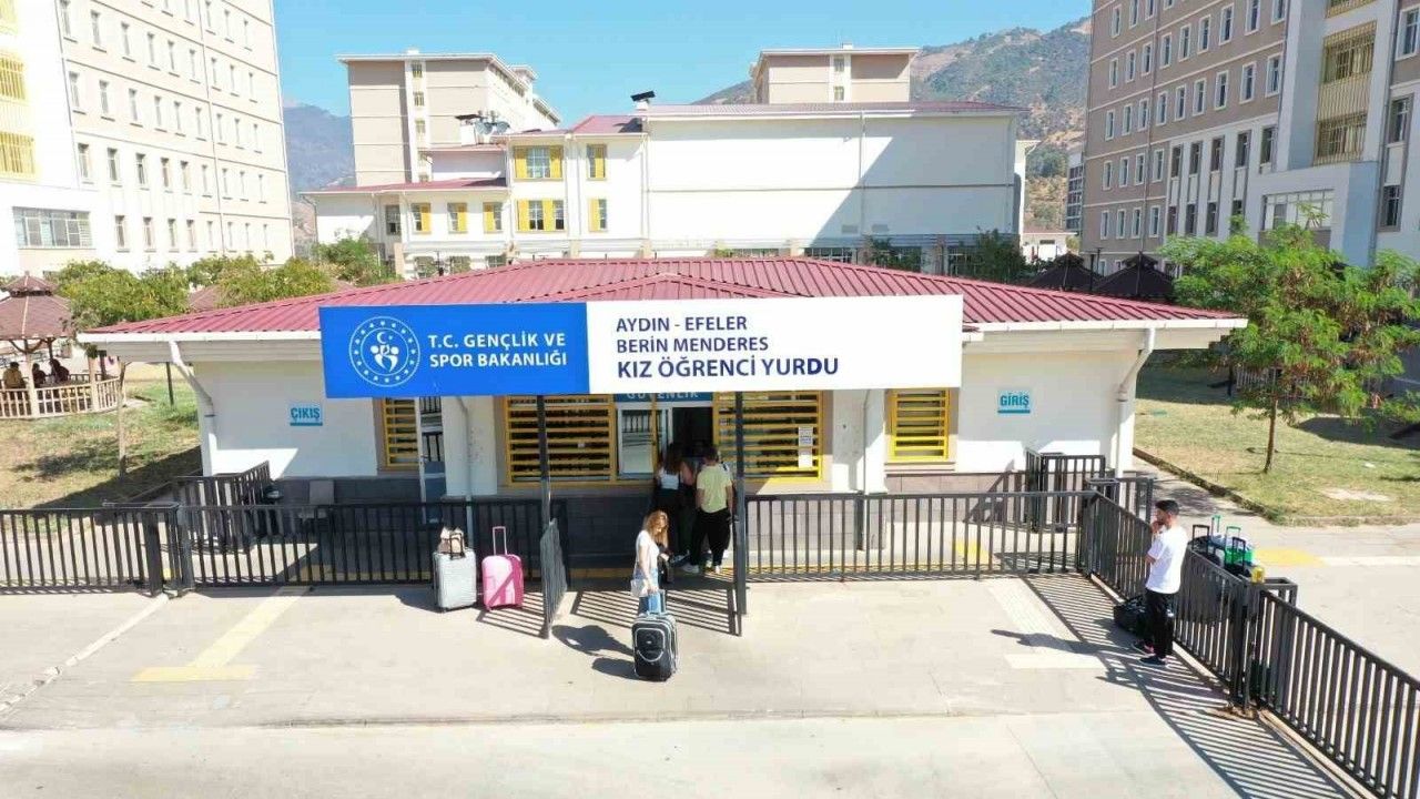 Aydın’daki öğrenci yurtları yeni döneme hazır