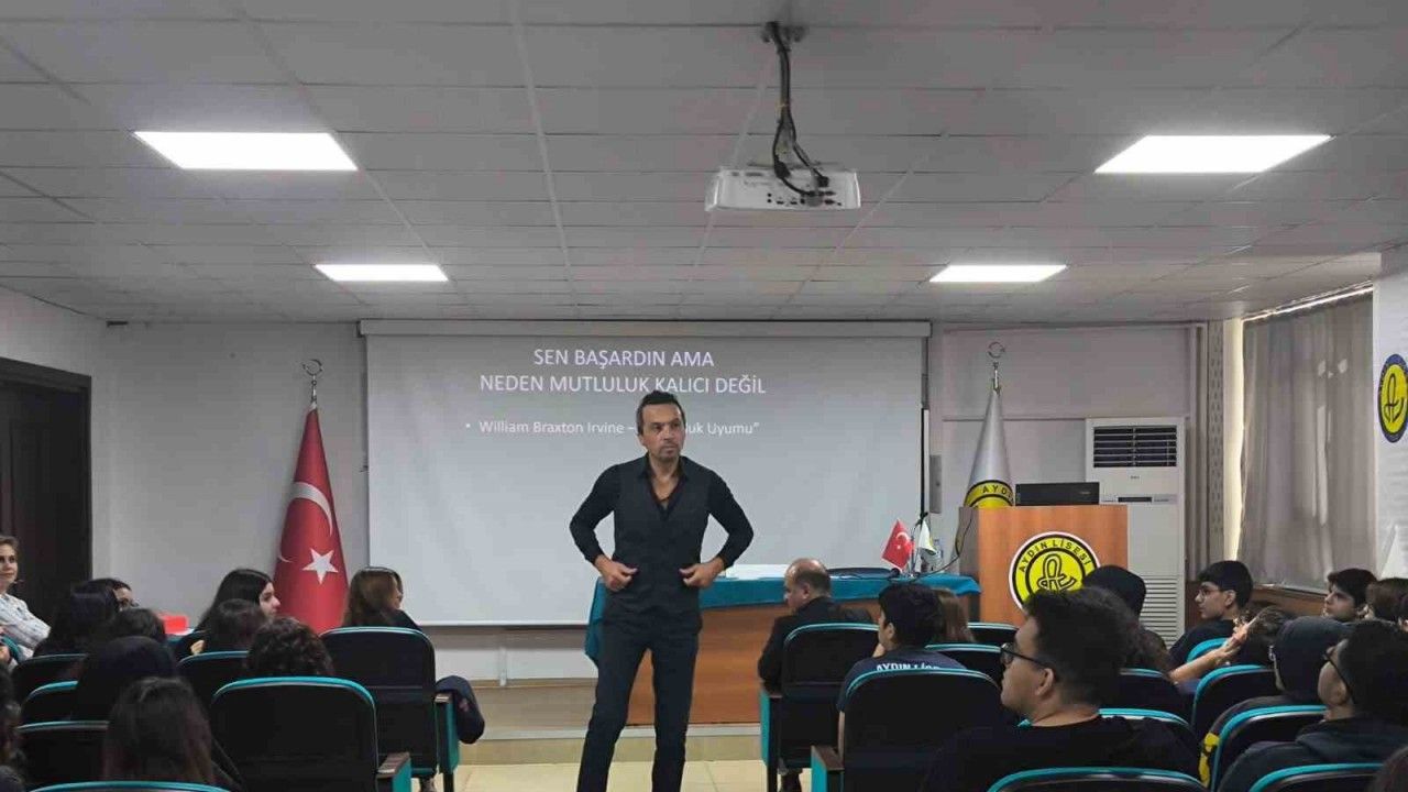 Aydın Lisesi’nde öğrenciler sınav sürecinde zorluklarla başa çıkmayı öğrendi