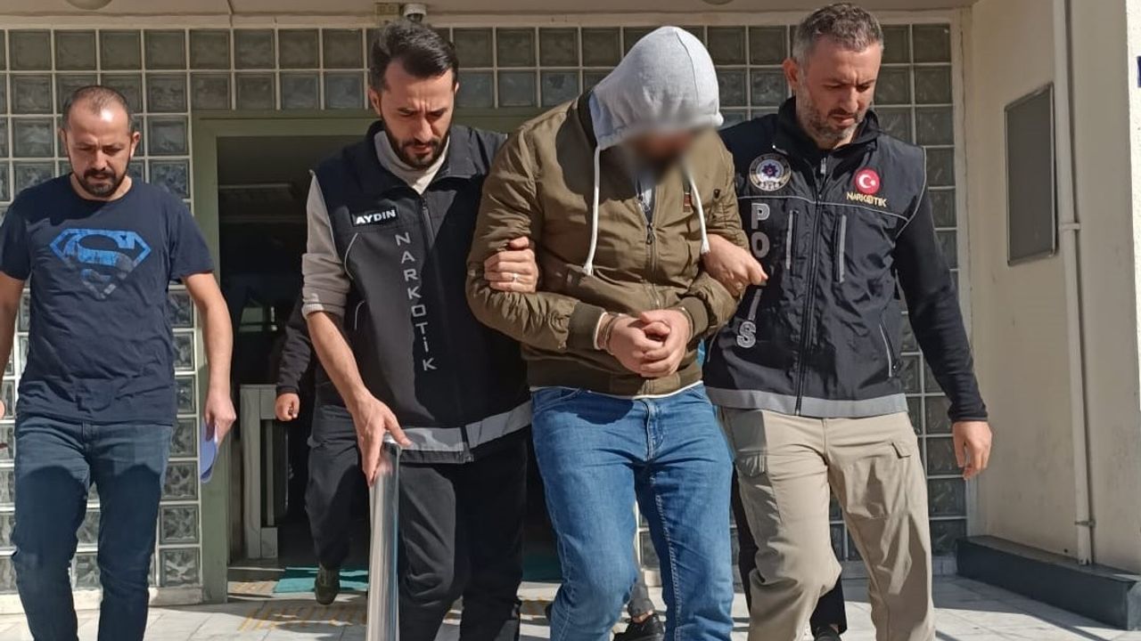 Aydın’da bin 800 gram uyuşturucu madde ele geçirildi