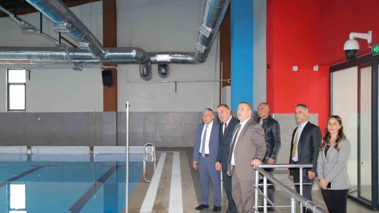 Köşk Yüzme Havuzu’nu incelediler