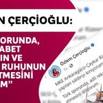 Başkan Çerçioğlu: Türk sporunda, adil rekabet ortamının ve dostluk ruhunun devam etmesini diliyorum""