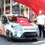 Buharkent'te yarış, 'seremonik start' ile başladı