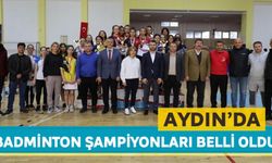 Aydın´da Badminton şampiyonları belli oldu