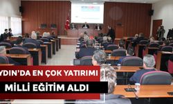 Aydın´da en çok yatırımı Milli Eğitim aldı