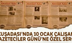 Kuşadası´nda 10 Ocak Çalışan Gazeteciler Günü´ne özel sergi