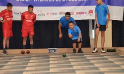 Türkiye’deki özel sporcular, Didim’deki bocce yarışmasına katıldı