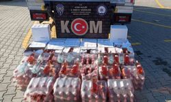 Aydın’da sahte içki sevkiyatına KOM darbesi: 444 litre sahte alkollü içki ele geçirildi