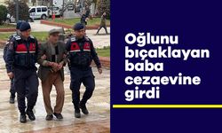 Oğlunu bıçaklayan baba cezaevine girdi