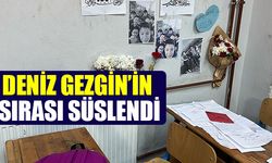 Yangında hayatını kaybeden Deniz Gezgin’in sırası süslendi