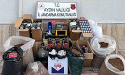 Köşk’te 1 milyon TL’lik kaçak sigara baskını