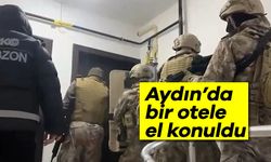 Yasa dışı bahis operasyonu kapsamında Aydın’da bir otele el konuldu