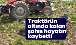 Traktörün altında kalan şahıs hayatını kaybetti