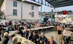 Yağdere Mahallesi sakinleri iftarda buluştu