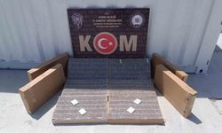 Aydın’da 51 bin adet doldurulmuş makaron ele geçirildi