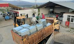 Karacasu’da çöp konteyneri uyarısı