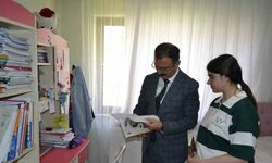 Kaymakam Ateş, öğrencilerin misafiri oldu