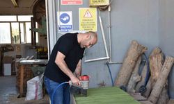 Park ve bahçe çitlerini öz kaynaklar ile üretiliyor