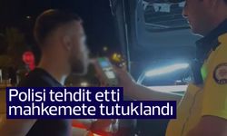 Aydın'da polisi tehdit eden şüpheli tutuklandı