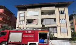 Prizde unutulan ütü, yangına neden oldu
