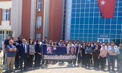 Trafik kazasında hayatını kaybeden öğrenciler için fidan diktiler