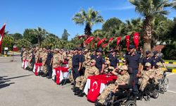 Aydın’da engelliler için temsili askerlik töreni düzenlendi
