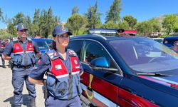 Aydın İl Jandarma Komutanlığı araç filosuna 54 yeni araç ekledi