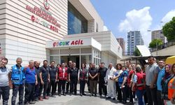 Aydın’daki hastanede tatbikat gerçekleştirildi