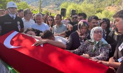 Şehit orman işçisi Ragıp Şahin, son yolculuğuna uğurlandı