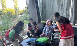 Aydın’da yangından etkilenen vatandaşlara destek