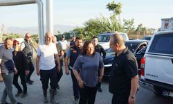 Başkan Çerçioğlu: "Tüm kurum ve kuruluşlarla birlikte yangını söndürmeye çalıştık"
