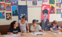 Büyükşehrin yetişkinler için yaz resim kursları devam ediyor