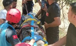 Dere kenarına düşen ve baygın halde bulunan yaşlı adam kurtarıldı