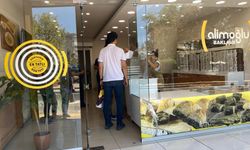 Fare çıkan baklavacının ürünlerine el konuldu