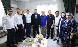 İncirliova protokolü gazi Çalışkan’ı unutmadı