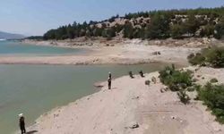 Jandarmadan baraj ve ormanlık alanda dron destekli denetim