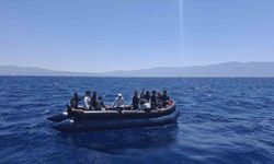 Kuşadası’nda 22 düzensiz göçmen kurtarıldı
