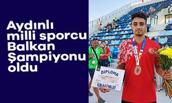Aydınlı milli sporcu Balkan Şampiyonu oldu