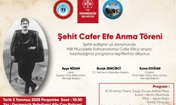 Şehit Cafer Efe anma töreni yapılacak