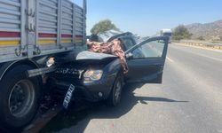 Aydın-İzmir otoyolunda kaza 1 yaralı