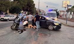 Efeler’de trafik kazası 1 yaralı