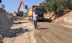 Bozdoğan’da yol çalışmaları sürüyor