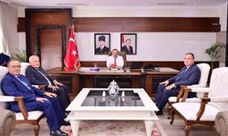 Borsa heyetinden Vali Canbolat’a kuru incir alım töreni daveti