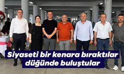 CHP’li Başkanlardan, AK Parti’ye Geçen Başkan Ercan’a Düğün Tebriği