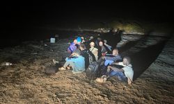 İHA tespit etti, 27 düzensiz göçmen yakalandı