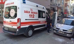 Motosikletten düşen sürücü yaralandı
