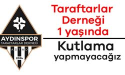 Aydınspor Taraftarlar Derneği: "Kutlama Yapmayacağız"