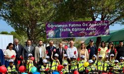 Çine’de öğrenciler akülü araçla trafik kurallarını uygulamalı öğrenecek