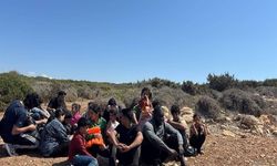Didim’de 34 düzensiz göçmen, sahilde yakalandı