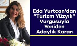 Eda Yurtcan’dan “Turizm Yüzyılı” Vurgusuyla Yeniden Adaylık Kararı